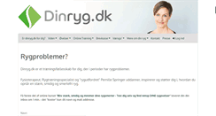 Desktop Screenshot of dinryg.dk